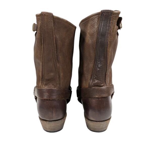 Vintage Shoe Company Eliza Slouch Harness Boots EUC $328 Size 8.5M   S3187 - Picture 12 of 12